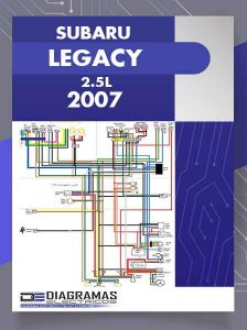 Diagramas Eléctricos SUBARU LEGACY 2.5L 2007