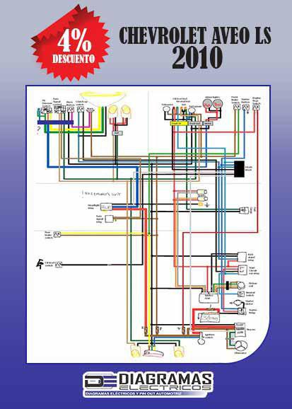Diagrama Eléctrico CHEVROLET AVEO LS 2010 [Wiring Diagram] 2010 chevy aveo wiring diagram 