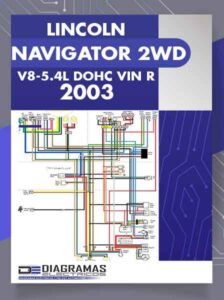 Diagramas Eléctricos LINCOLN NAVIGATOR 2WD V8-5.4L DOHC VIN R 2003