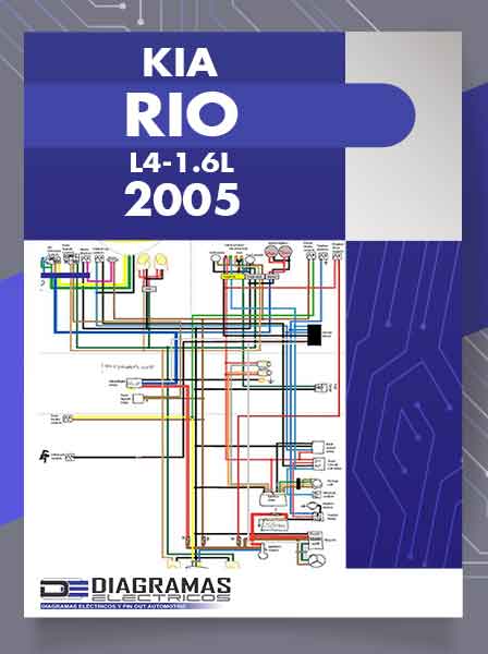Diagrama Eléctrico KIA RIO L4-1.6L 2005