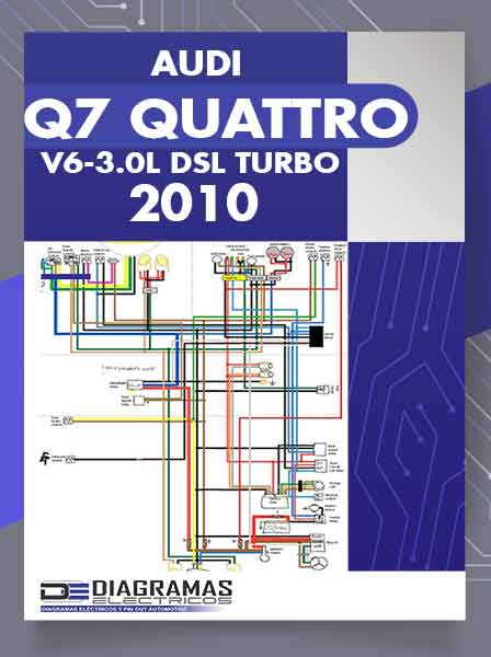 Diagrama Eléctrico AUDI Q7 QUATTRO V6-3.0L DSL TURBO 2010