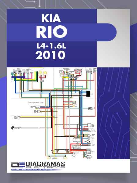 Diagrama Eléctrico KIA RIO L4-L.6L 2010