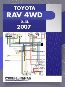 Diagramas Eléctricos TOYOTA RAV 4WD 2.4L 2007