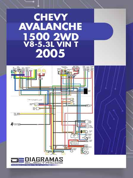Diagramas Eléctricos CHEVY AVALANCHE 1500 2WD V8-5.3L VIN T 2005