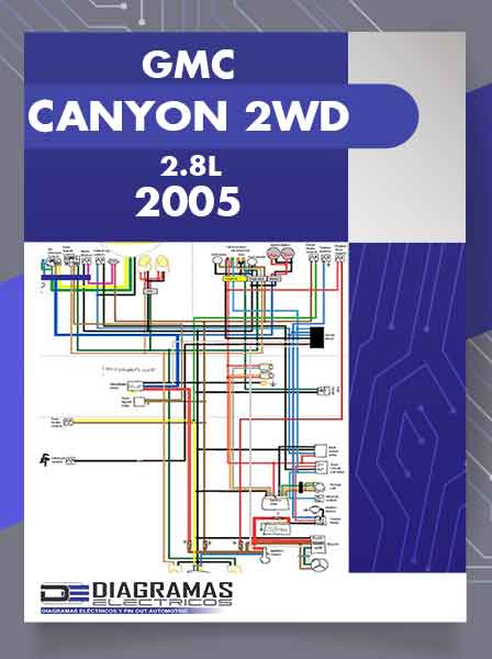 Diagrama Eléctrico GMC CANYON 2WD 2.8L 2005