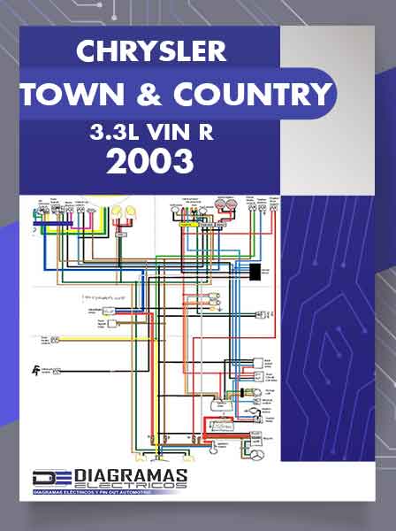 Diagramas Eléctricos CHRYSLER TOWN & COUNTRY 3.3L VIN R 2003