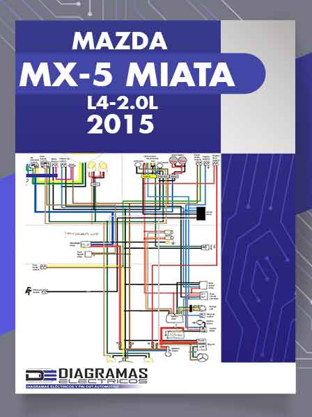 Diagramas Eléctricos MAZDA MX-5 MIATA L4 2.0L 2015