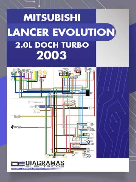 Diagramas Eléctricos MITSUBISHI LANCER EVOLUTION 2.0L DOHC TURBO 2003