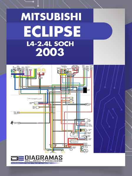 Diagramas Eléctricos MITSUBISHI ECLIPSE L4-2.4L SOHC 2003