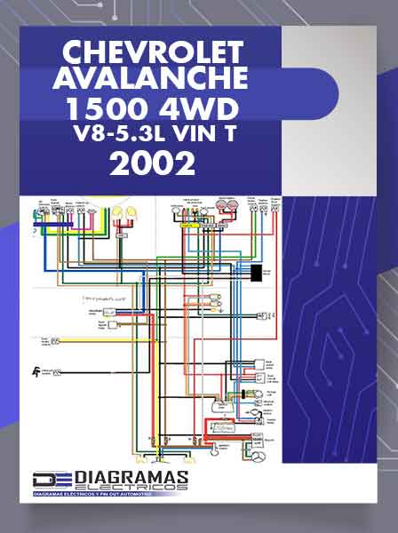 Diagramas Eléctricos CHEVROLET AVALANCHE 1500 4WD V8-5.3L VIN T 2002