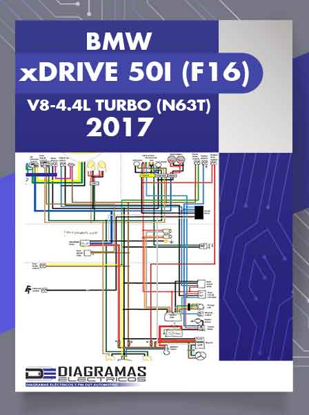 Diagramas Eléctricos BMW X6 xDRIVE 50I (F16) V8-4.4L TURBO (N63T) 2017