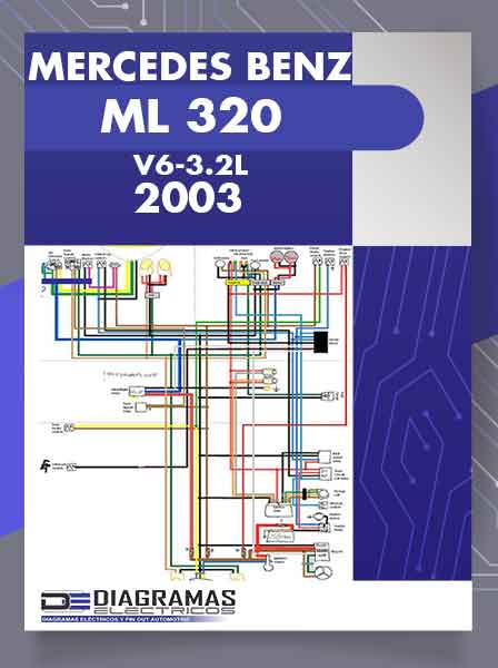 Diagramas Eléctricos MERCEDES BENZ ML 320 V6-3.2L 2003
