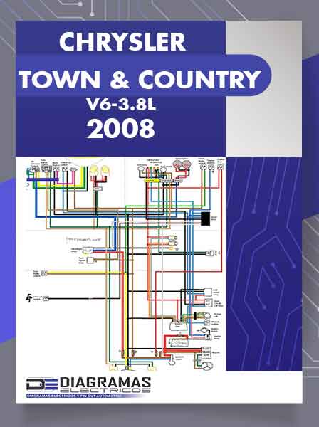 Diagramas Eléctricos CHRYSLER TOWN & COUNTRY V6-3.8L 2008