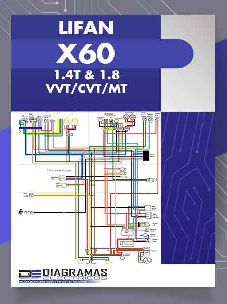 Diagrama Eléctrico LIFAN X60 1.4T & 1.8 VVT-CVT-MT