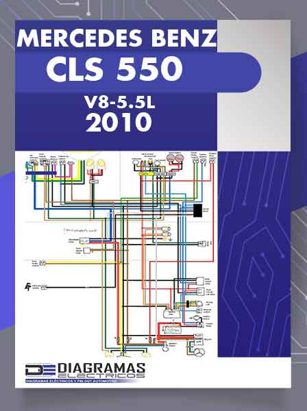 Diagramas Eléctricos MERCEDES BENZ CLS 550 V8-5.5L 2010