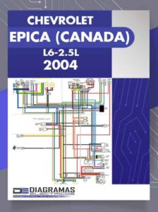 Diagramas Eléctricos CHEVROLET EPICA (CANADA) L6-2.5L 2004