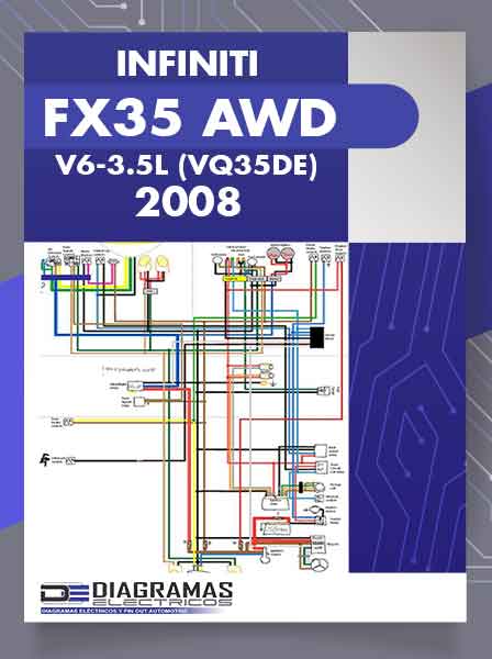 Diagramas Eléctricos INFINITI FX35 AWD V6-3.5L (VQ35DE) 2008