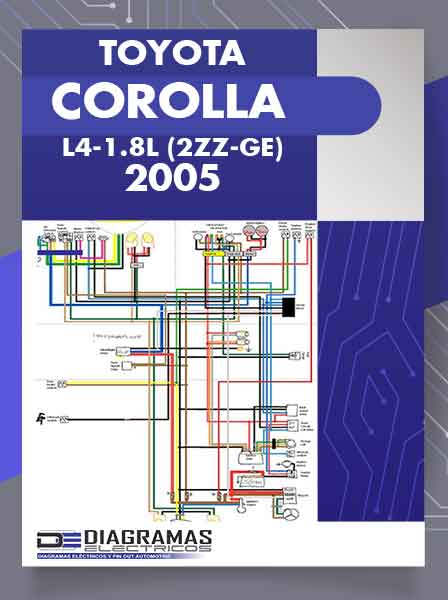 Diagramas Eléctricos TOYOTA COROLLA L4-1.8L (2ZZ-GE) 2005