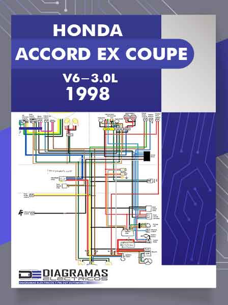 Diagramas Eléctricos HONDA ACCORD EX COUPE V6-3.0L 1998