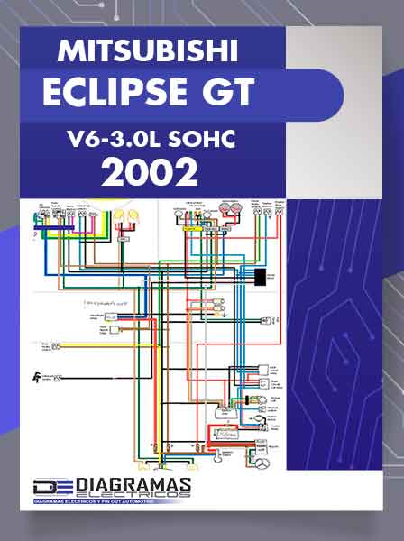 Diagramas Eléctricos MITSUBISHI ECLIPSE GT V6-3.0L SOHC 2002
