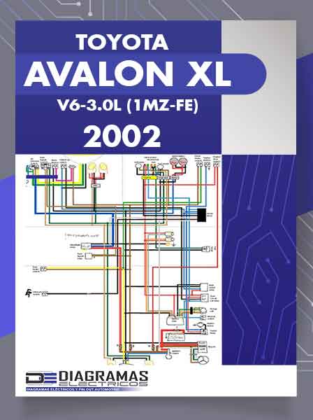 Diagramas Eléctricos TOYOTA AVALON XL V6-3.0L (1MZ-FE) 2002