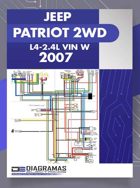Diagramas Eléctricos JEEP PATRIOT 2WD L4-2.4L VIN W 2007