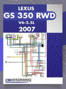 Diagramas Eléctricos LEXUS GS 350 RWD V6-3.5L (2GR-FSE) 2007
