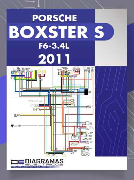 Diagramas Eléctricos PORSCHE BOXSTER S (987) F6-3.4L 2011