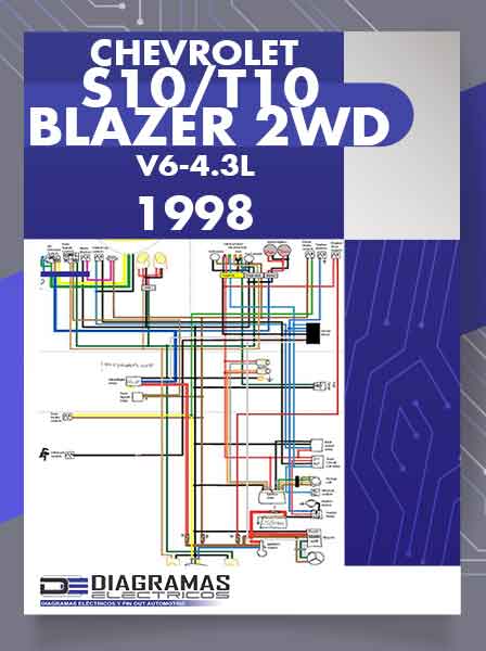 Diagramas Eléctricos CHEVROLET S10_T10 BLAZER 2WD V6-4.3L VIN W 1998