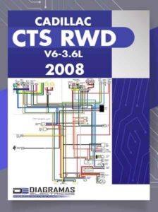Diagramas Eléctricos CADILLAC CTS RWD V6-3.6L 2008
