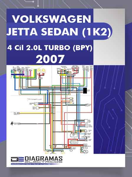Diagramas Eléctricos VOLKSWAGEN JETTA SEDAN (1K2) 4 Cil 2.0L TURBO (BPY) 2007