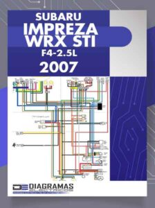 Diagramas Eléctricos SUBARU IMPREZA WRX STI F4-2.5L DOHC TURBO 2007