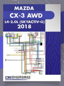 Diagramas Eléctricos MAZDA CX-3 AWD L4-2.0L (SKYACTIV-G) 2018