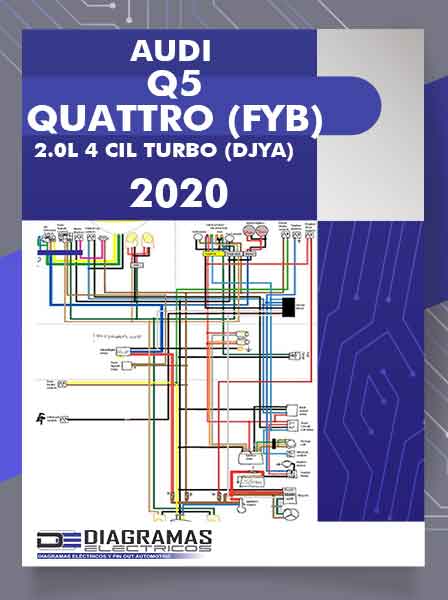 Diagramas Eléctricos AUDI Q5 QUATTRO (FYB) 2.0L 4 CIL TURBO (DJYA) 2020