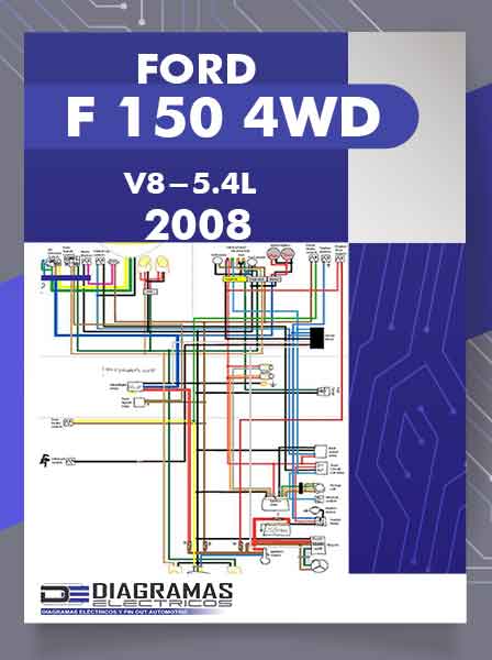 Diagramas Eléctricos FORD F 150 4WD V8-5.4L 2008