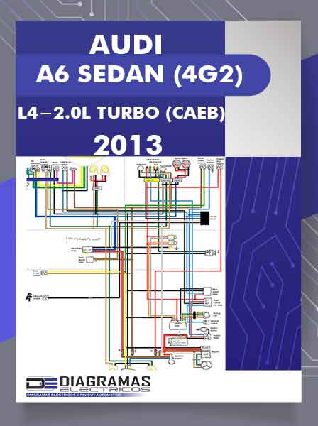 Diagramas Eléctricos AUDI A6 SEDAN (4G2) L4-2.0L TURBO (CAEB) 2013
