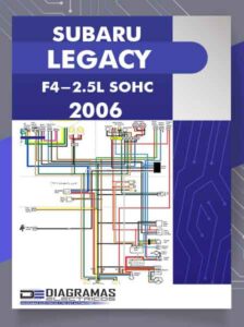 Diagramas Eléctricos SUBARU LEGACY F4-2.5L SOHC 2006