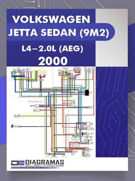 Diagramas Eléctricos VOLKSWAGEN JETTA SEDAN (9M2) L4-2.0L (AEG) 2000