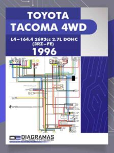 Diagramas Eléctricos TOYOTA TACOMA 4WD L4-164.4 2693cc 2.7L DOHC (3RZ-FE) 1996