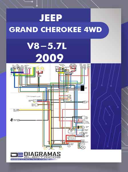 Diagramas Eléctricos JEEP GRAND CHEROKEE 4WD V8-5.7L 2009