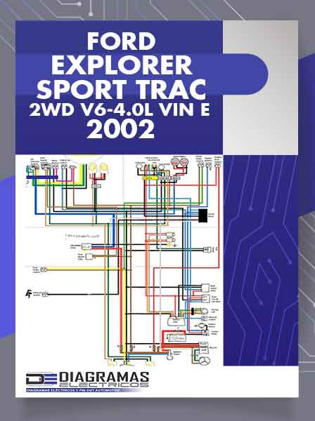 Diagramas Eléctricos FORD EXPLORER SPORT TRAC 2WD V6-4.0L VIN E 2002