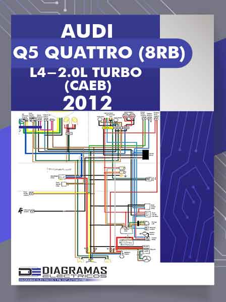 Diagramas Eléctricos AUDI Q5 QUATTRO (8RB) L4-2.0L TURBO (CAEB) 2012