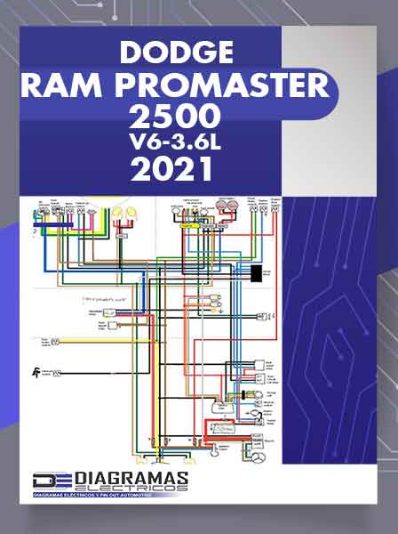 Diagramas Eléctricos DODGE RAM PROMASTER 2500 V6-3.6L 2021