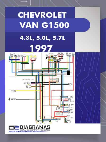 Diagramas Eléctricos CHEVROLET VAN G1500 4.3L, 5.0L, 5.7L 1997