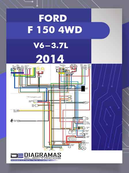 Diagramas Eléctricos FORD F 150 4WD V6-3.7L 2014