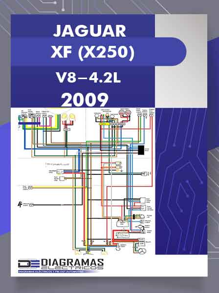 Diagramas Eléctricos JAGUAR XF (X250) V8-4.2L 2009