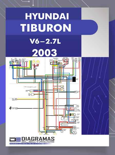 Diagramas Eléctricos HYUNDAI TIBURON V6-2.7L 2003
