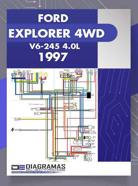 Diagramas Eléctricos FORD EXPLORER 4WD V6-245 4.0L 1997