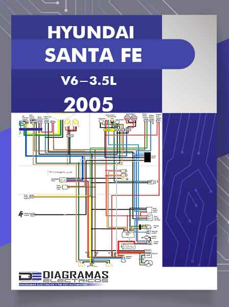 Diagramas Eléctricos HYUNDAI SANTA FE V6-3.5L 2005