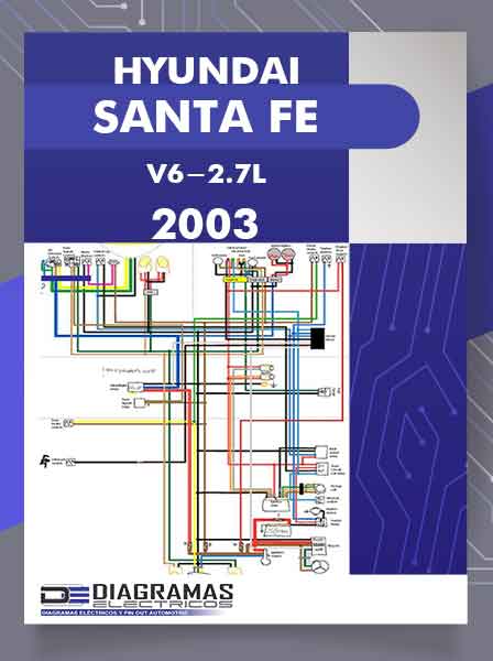 Diagramas Eléctricos HYUNDAI SANTA FE V6-2.7L 2003